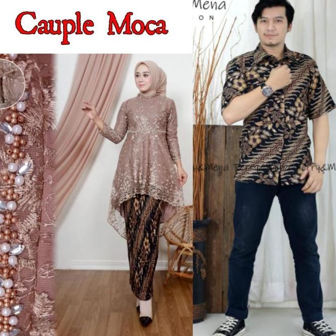 COUPLE KEBAYA LESTI KEJORA SET BATIK LENGAN PENDEK