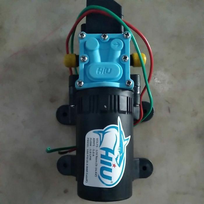 Dinamo Pompa Dc Sprayer Hiu 100Psi 12V 5A 5Lpm Sinleader Shell Nagasaki Cuci Motor Ac Jet Cleaner Or