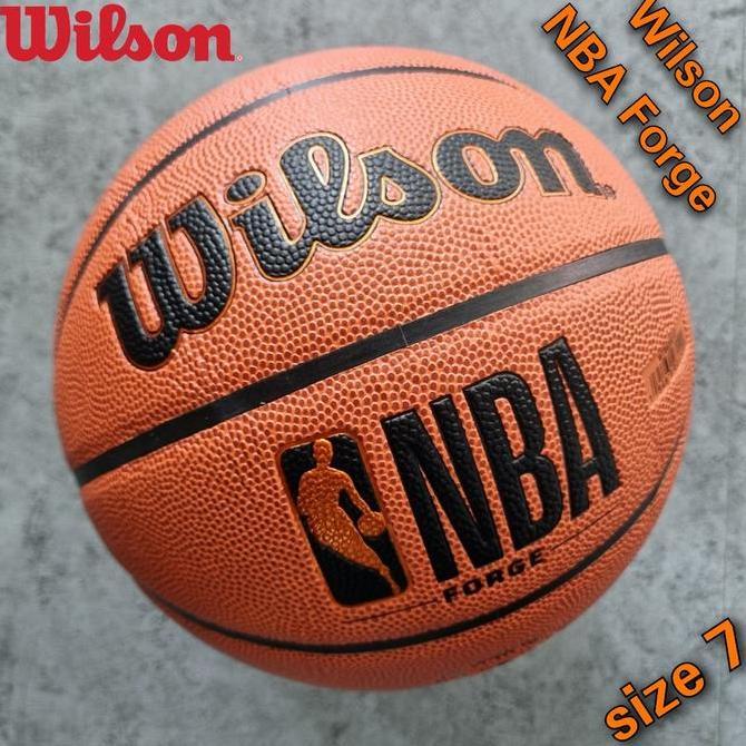 Bola Basket Wilson NBA Forge - size 7 Basketball Terlaris