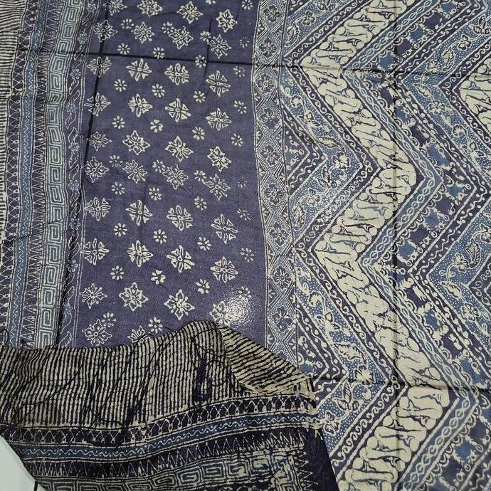 Selendang batik tulis Lawasan Kain sutra