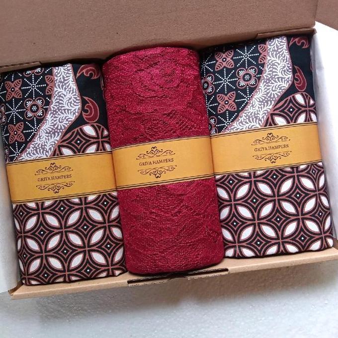 Kado Pernikahan  Hampers Wedding Gift Kain Batik Sarimbit Couple Jogjakado nikahan