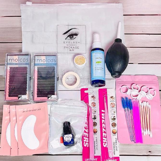 BEST PAKET USAHA EYELASH EXTENSION  PEMULA MURAH LENGKAP
