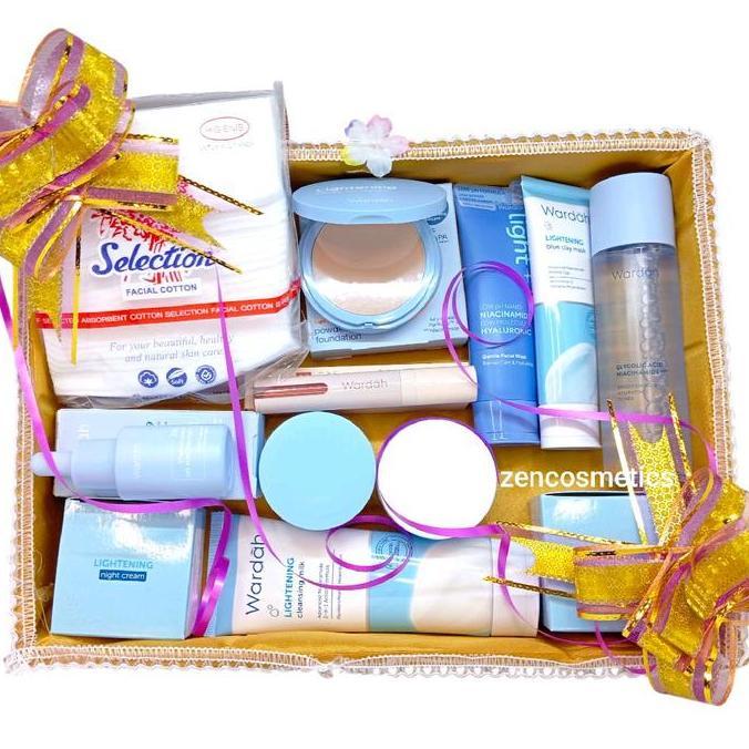 BEST NEW PAKET WARDAH SESERAHAN LENGKAP/ PARSEL COD KOSMETIK MAKE UP SESERAHAN/WARDAH MAKE UP NIKAH/