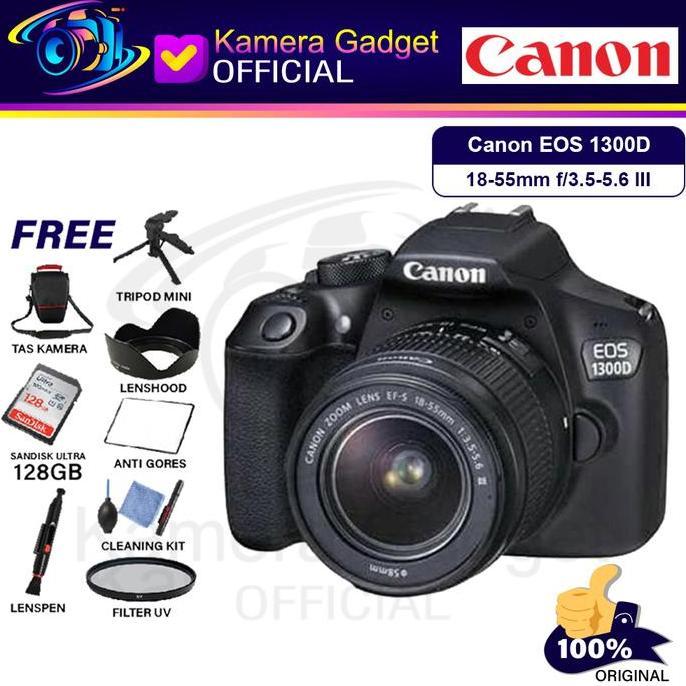 tool_kitsz - canon eos 1300d kit ef-s 18-55mm is stm - dslr camera wifi original