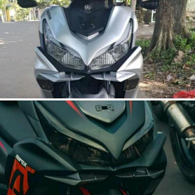 Terbaru Winglet New Aerox Connected 2021 Hitam Merah Putih Grey Silver