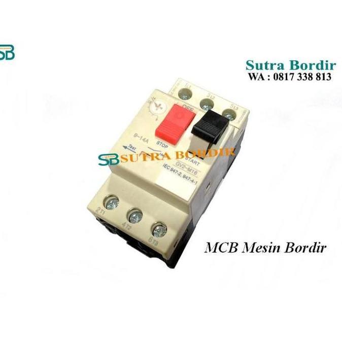 MCB breaker listrik mesin bordir MCB Breaker Bordir Komputer China