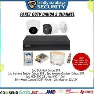 Paket CCTV 2CH DAHUA Kamera