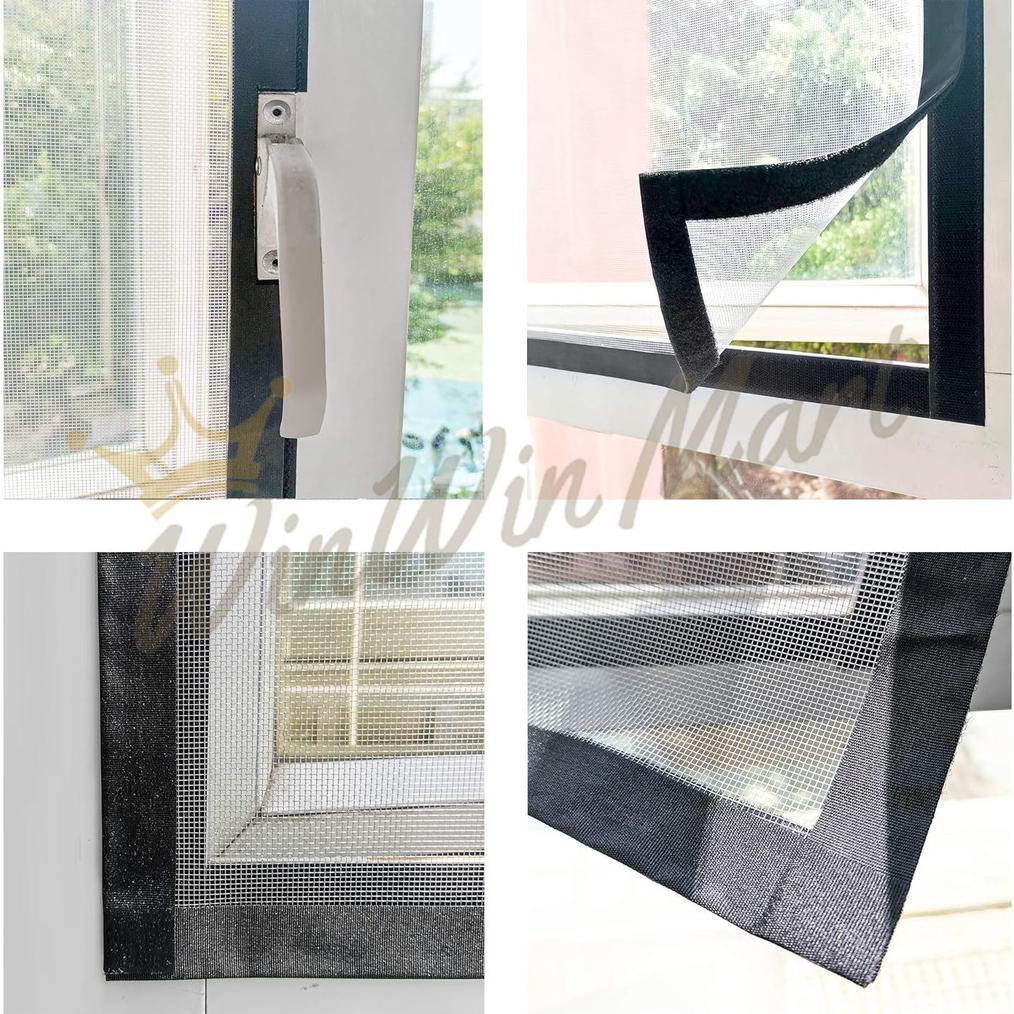 Bisa Cod Wwm Kelambu Jendela Anti Nyamuk /Jaring Kasa Perekat / Jaring Kasa Anti Nyamuk /Jendela Kas