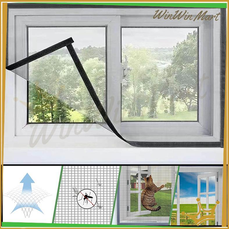 Bisa Cod Wwm Kelambu Jendela Anti Nyamuk /Jaring Kasa Perekat / Jaring Kasa Anti Nyamuk /Jendela Kas
