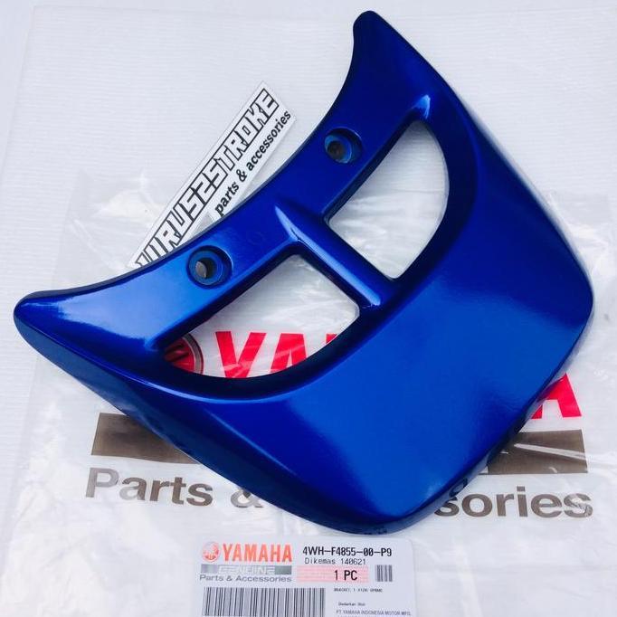TERBARU - Behel Begel Belakang Jok Yamaha F1ZR FIZR Biru Original 4WH-F4855-00-P