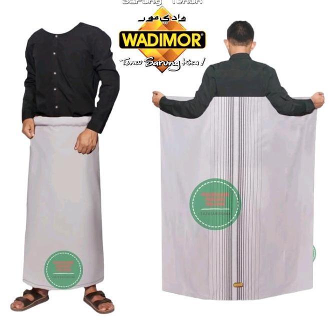 Miliki Sarung Dewasa Wadimor Tumpal Salur Wadimor Original Asli Katun Garis Kain Kotak Motif Muslim 