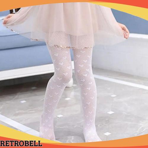 Teratas Stocking Jaring Motif Anak Stoking Anak Jala Bolong Hitam Putih