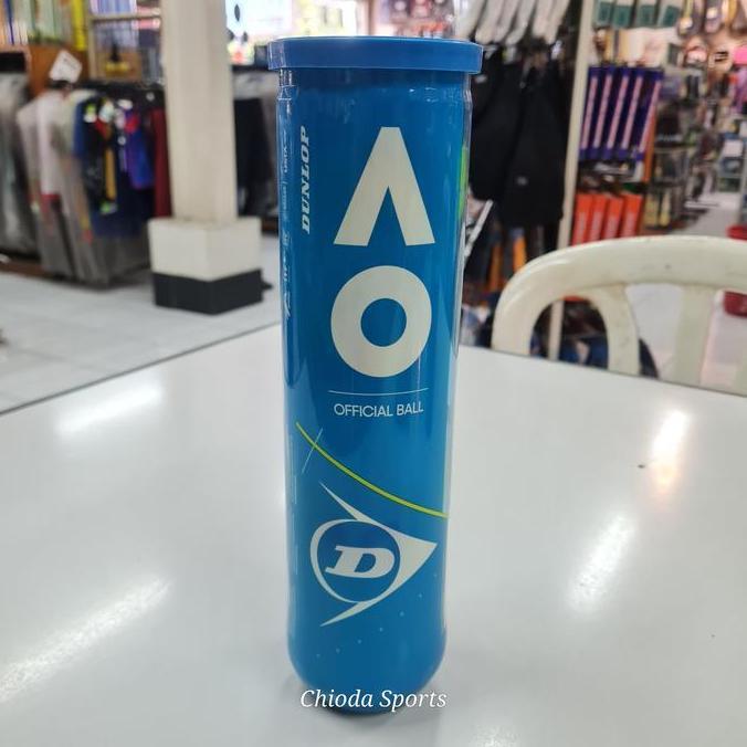 Prasaja209 - Dunlop AO Australian Open Tennis Ball Isi 4 Original - Bola Tenis