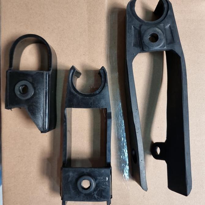 bpro racing swing arm karet pelindung rantai bantalan hard use cross