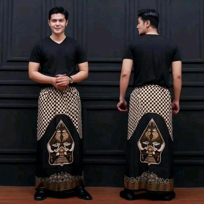 Miliki Sarung Instan Dewasa Batik Motif Wayang Viral Batik Pekalongan Muslim Pria Katun Polly Remaja