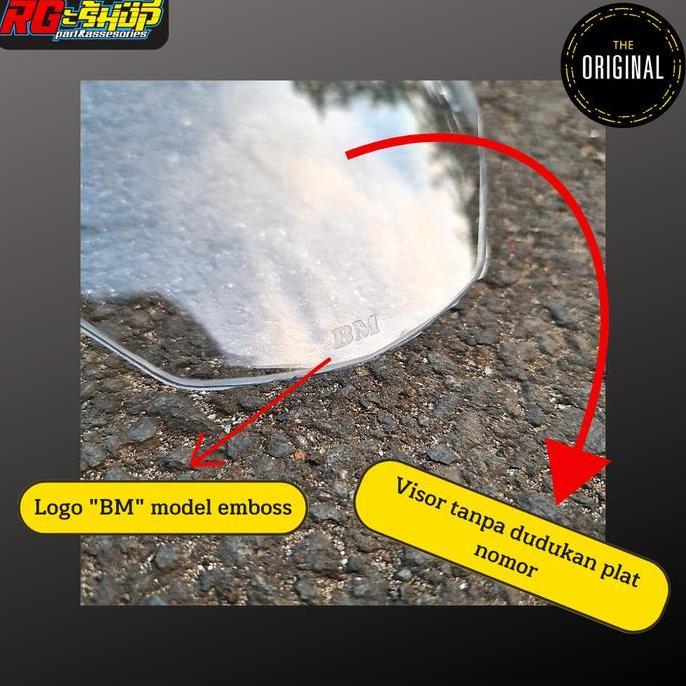 Visor Windshield Wind Screen Pcx 160 Bm Original Thailand