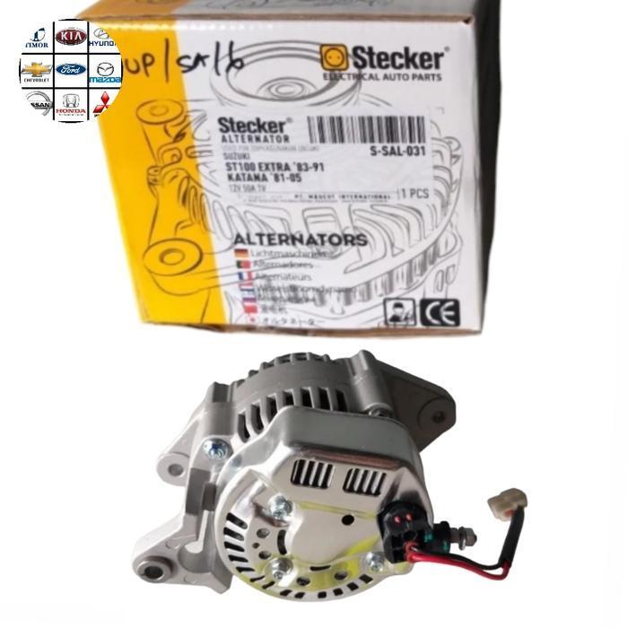 Alternator Altenator Dinamo Ampere Suzuki Jimny Katana 1982-2003 Carry 1.0 1983-1991 Original Stecke
