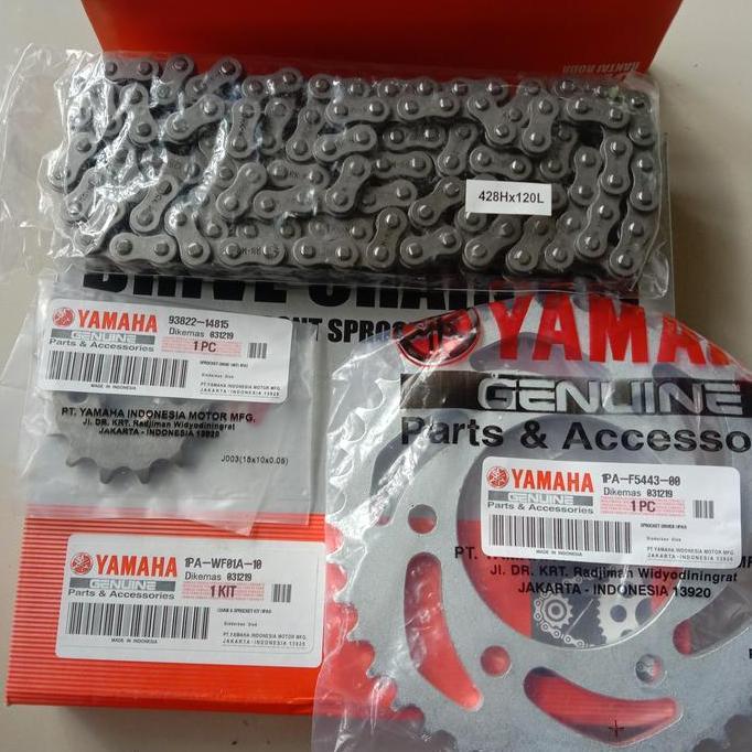 GEAR SET YAMAHA VIXION NEW BARANG ORI YGP