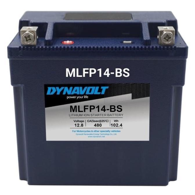 Aki BMW GS F650/800 R9T Dynavolt lithium MLFP14-BS 12.8V16AH CCA 480 Terlaris