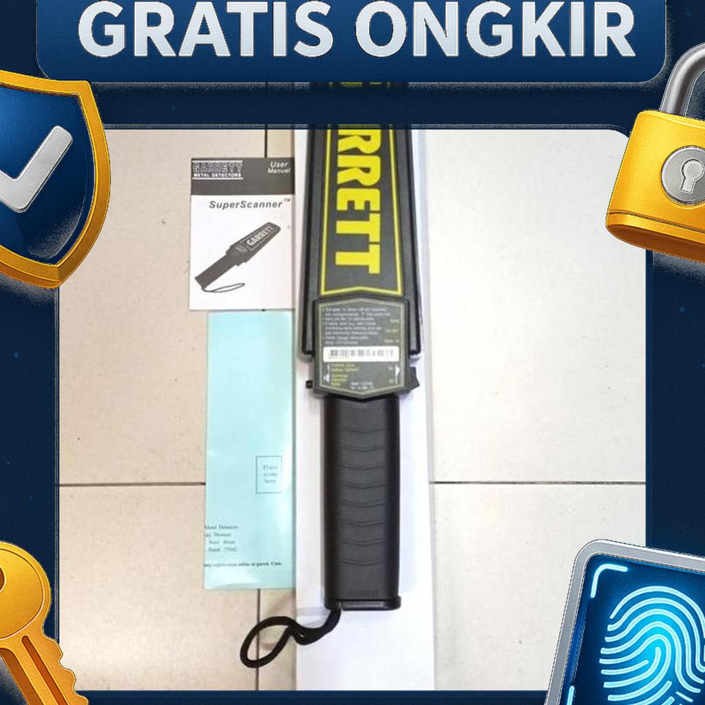 Detector Logam / Metal Scanner / Metal Detector Garrett