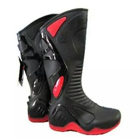 Ap Moto 2 - Sepatu Ap Boots Moto 2 - Ap Boots Moto 2 Black Red 38-45 - Sepatu Boot Sepatu Bikers