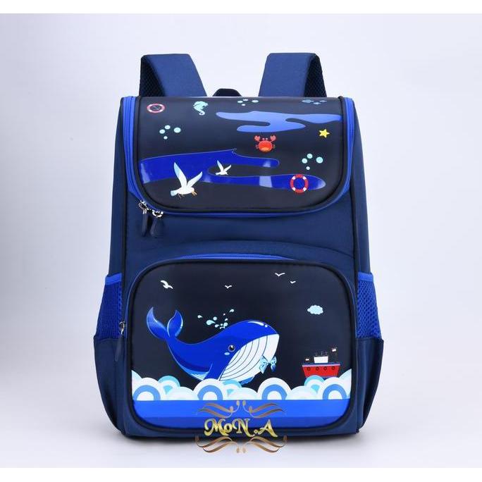 Tas Ransel Sekolah Anak Cewek/Cowok Tk/Sd Motif Lucu Kualitas Import