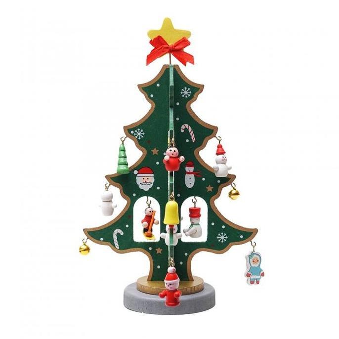 Pohon Natal Mini Pohon Natal Meja Pohon Natal Jarum Pohon Terang Pohon Pajangan Natal Pohon Dekorasi