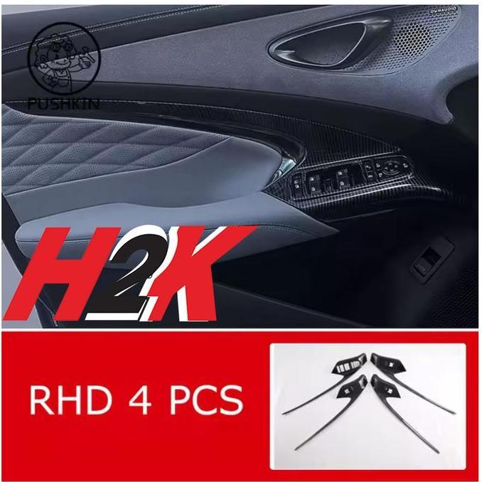 Promo Aksesoris BYD SEAL - Cover Panel Power Window BYD Seal - Cover Window Switch BYD seal Diskon