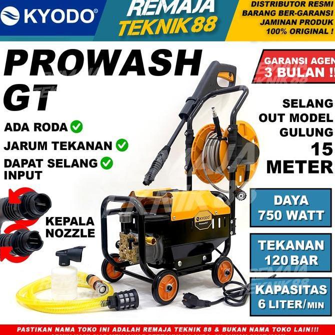 JET CLEANER KYODO PROWASH GT 120 BAR STEAM WASHER KYODO PROWASH GT 120