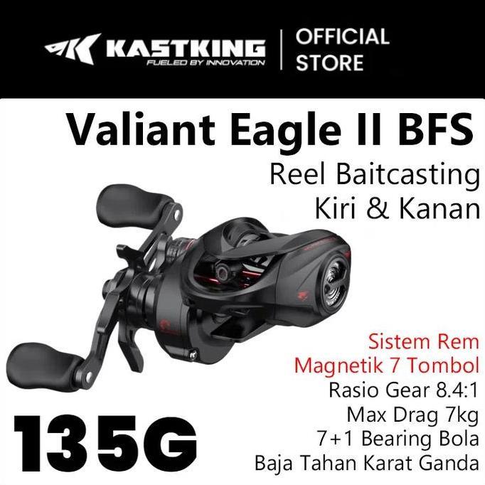 [OFFICIAL] KastKing Valiant Eagle II BFS reel bc baitcasting Reel Pancing Drag Clicker Bait Finesse 
