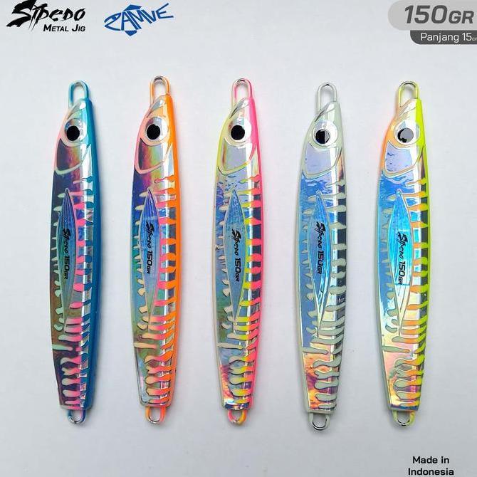 Metal Jig FULL GID Corak Zamve Sipedo 150Gr Metal Jig 150Gr Metal Jig 150Gram