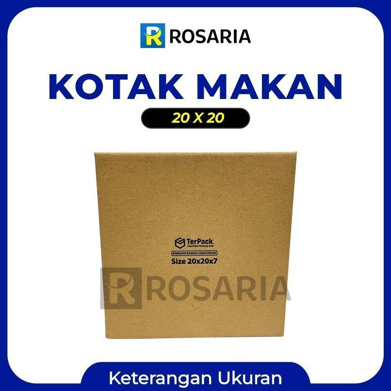 [ 10 Pcs ] Kotak Makan Uk 20 Motif Terpack Kemasan Makanan Foodgrade Trending