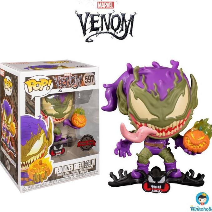 Funko Pop Marvel Venom - Venomized Green Goblin [Exclusive] #597