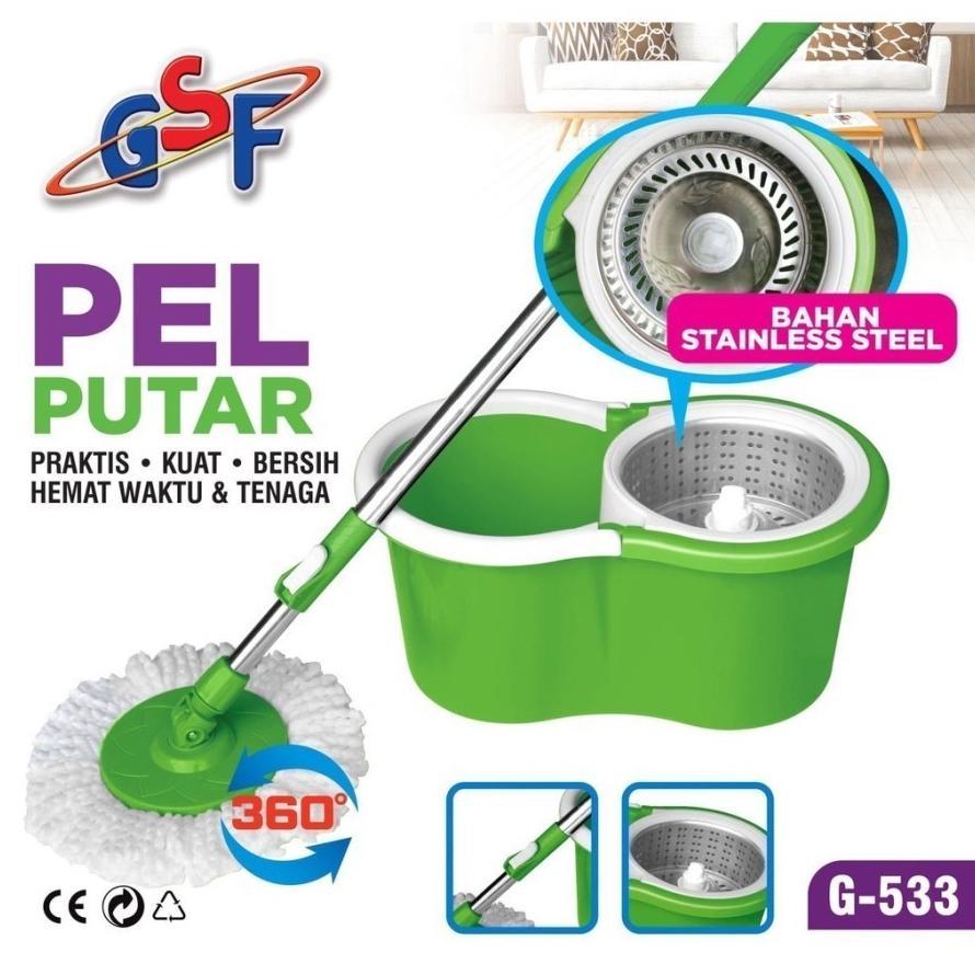 MAGIC MOP GSF 533 | Alat Pel Pembersih Lantai Kapasitas 6Liter GSF 533