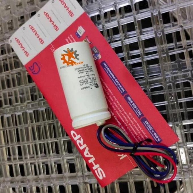 New- 0Kapasitor 11+3uf Mesin Cuci Sharp Epcos A208 A209 original