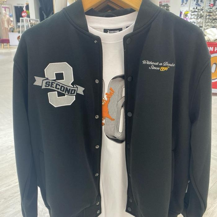 Jaket Bomber 3Second S07052515 Ht Terlaris Best Quality 100% Original