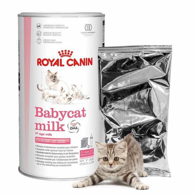 SUSU KUCING ROYAL CANIN BABYCAT MILK 300 gr + Dot/ RC SUSU KITTEN