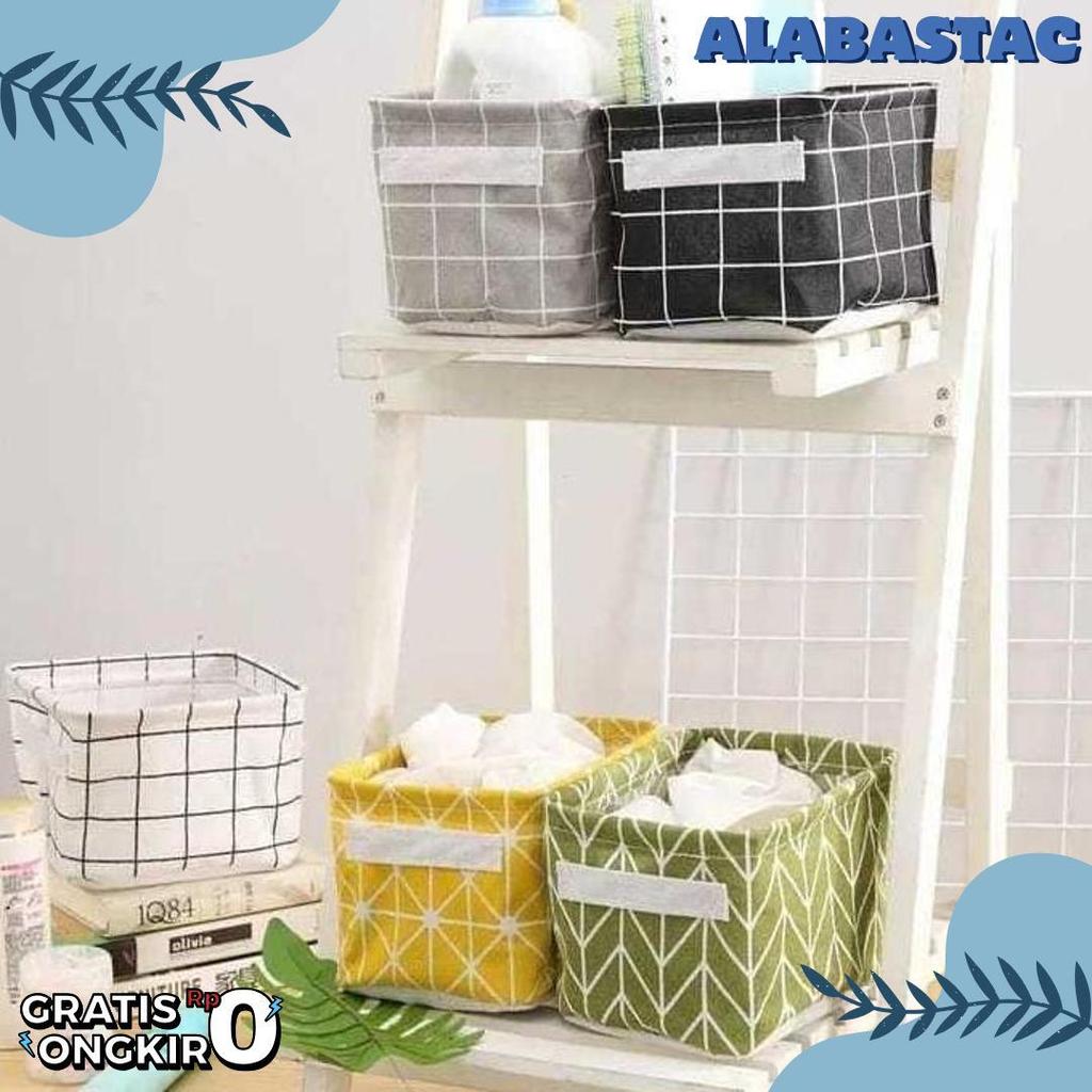 Diskon Up To 70% Box Storage / Kotak Keranjang Penyimpanan Multifungsi Serbaguna Organizer Motif Luc