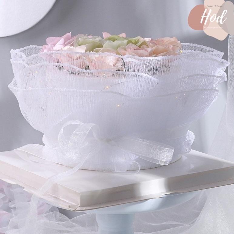 Best Seller Hiasan Renda Cake Tulisan Mom Model Bouquet Lace Topper Untuk Hari Ibu Birthday Valentin