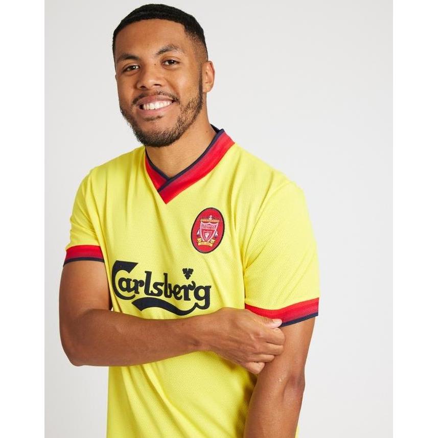 Liverpool Fc 1997 - 1998 Away Shirt Men - Official Lfc Jersey Original Pria