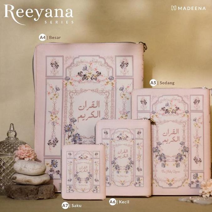 Mushaf AlQuran Kecil Saku Sedang Terjemahan Tajwid Warna Resleting A7 A6 A5 - Reeyana Zipper