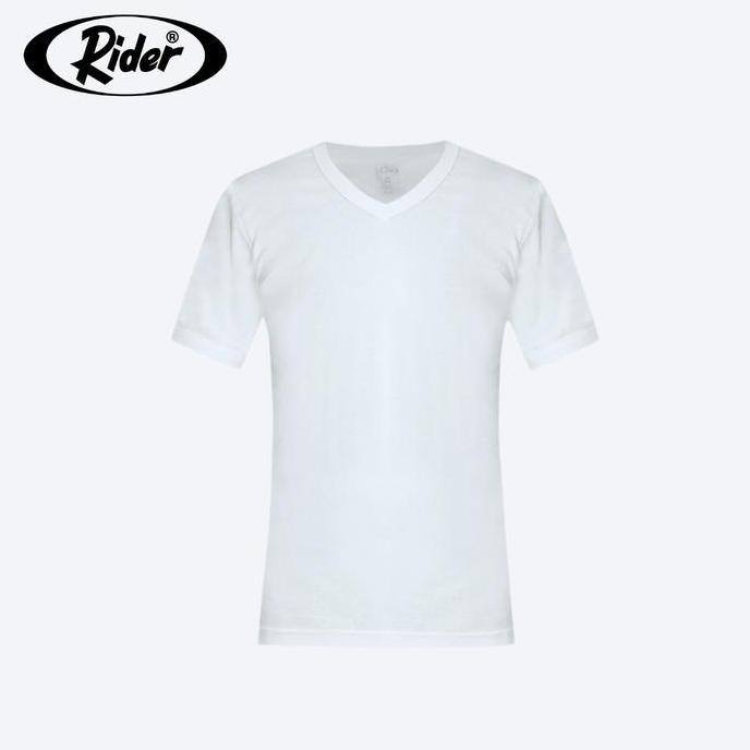 Bara_Vans - Rider Kaos Katun Original Combed 1 | Kaos Pria V-Neck Nyaman