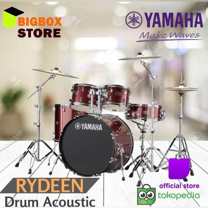 Promo Guncang Yamaha Drum Set Rydeen Pasti Ori