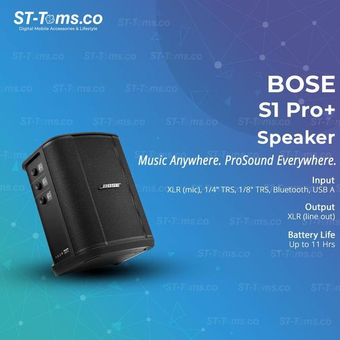 Terlaris Bose S1 Pro+ Portable Bluetooth Speaker System Karaoke Party