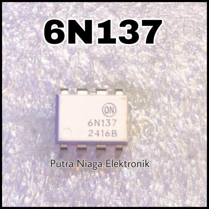 Update (1) 6N137 Optocoupler Dip 6pin High Quality putran1a Berkualitas