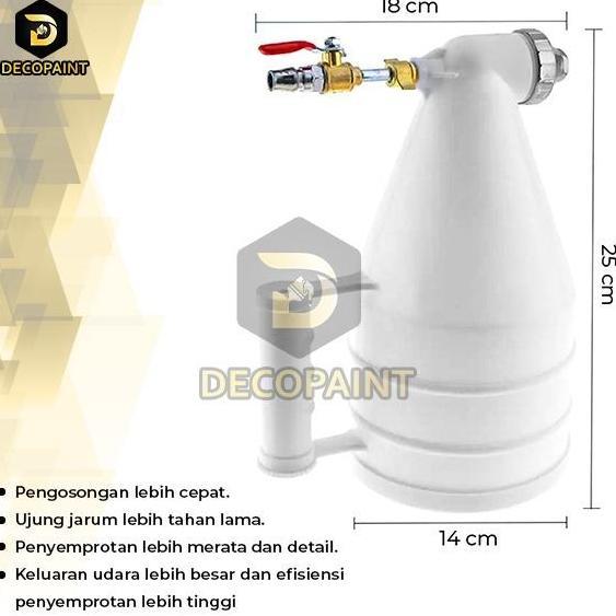 Alat Semprot Cat Tekstur - Spray Gun Tekstur Mini GOL