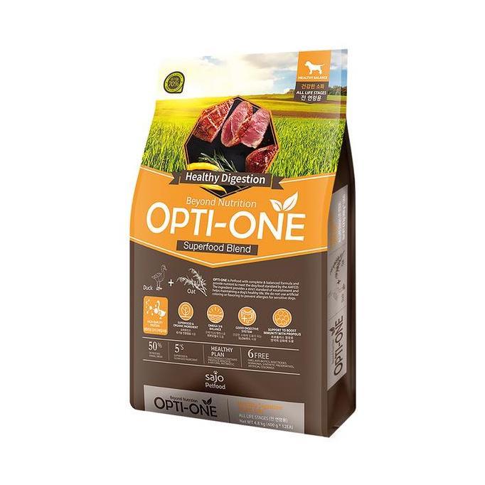 Opti-One Organic Dog Duck & Brown Rice Dog Food