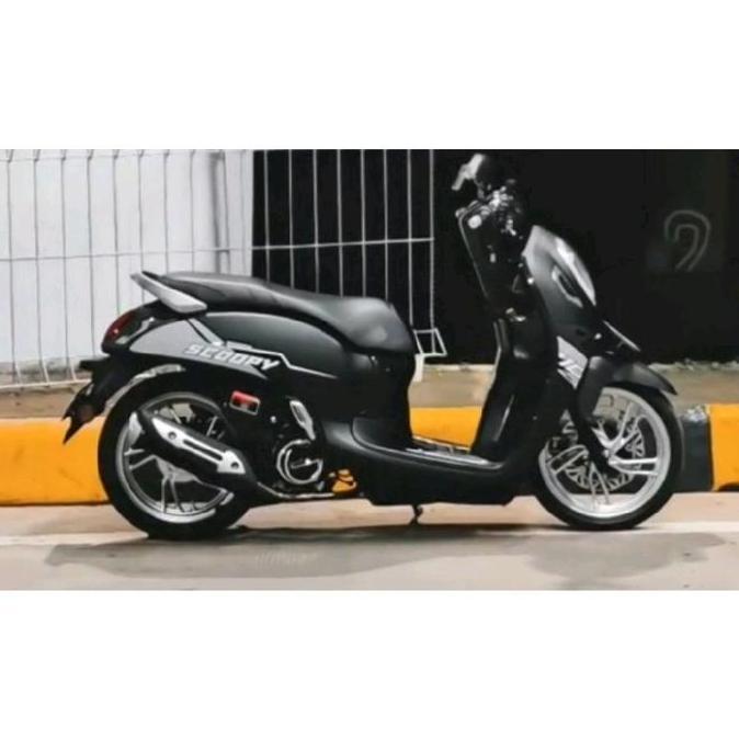 Promo STRIPING STICKER TRANSPARAN SCOOPY 2021 2024 CUSTOM MALAYSIA THAILAND STYLE ELEGANT STYLISH SP