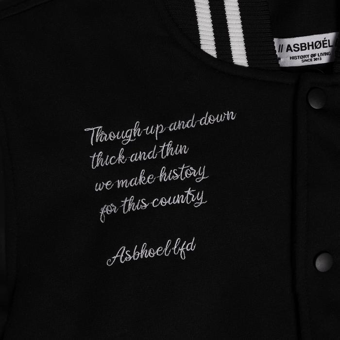 Asbhoel Varsity Icon Black Terbaru Best Quality 100% Original