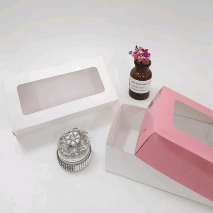 New- Dus Kue Box Kue Kotak Kue Dus Brownies JENDELA Variasi Warna